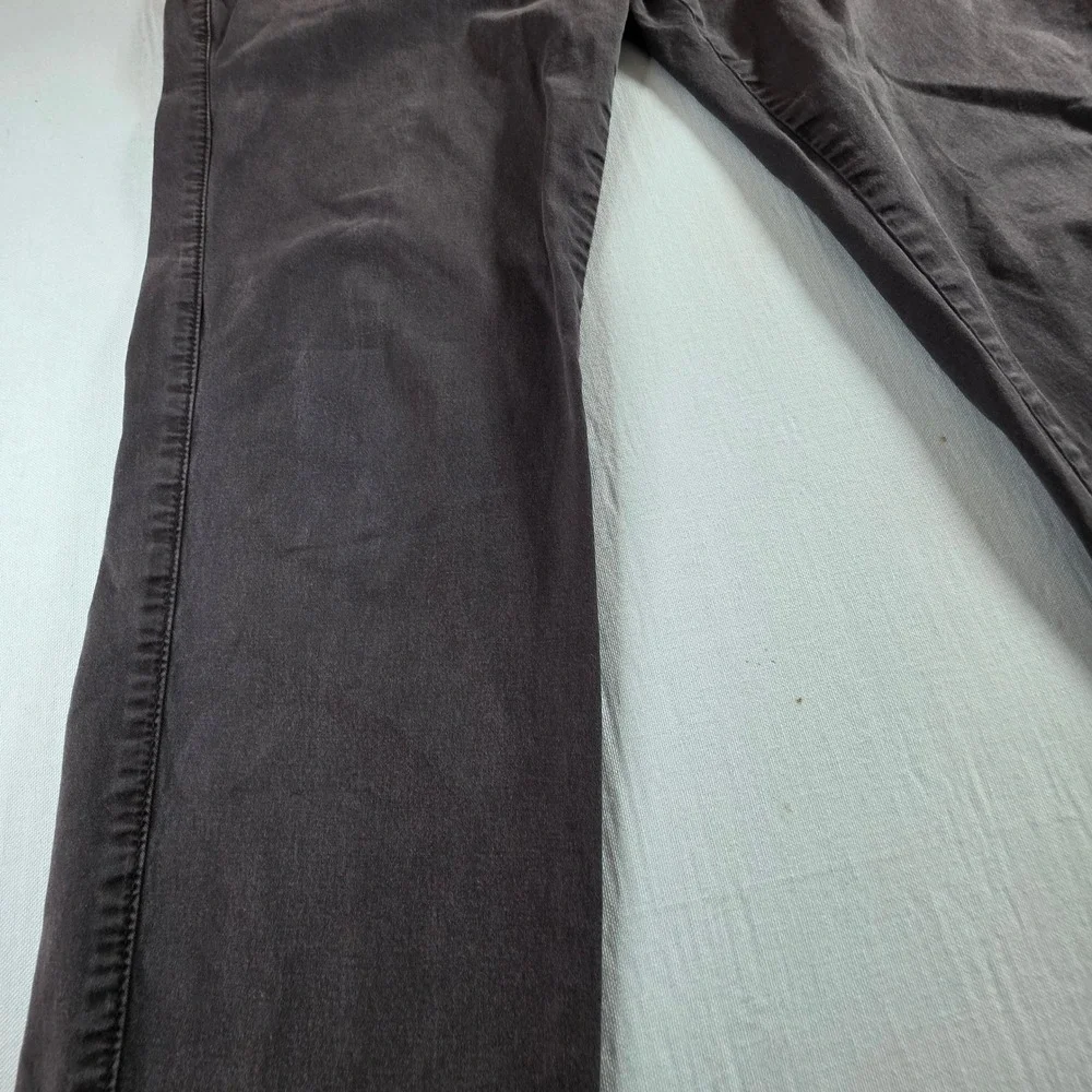 Hollister Epic Flex Skinny Chino Pants Mens 33x32 Charcoal Gray Stretch Twill